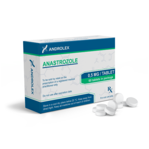Androlex Anastrozole 0.5 mg/tab