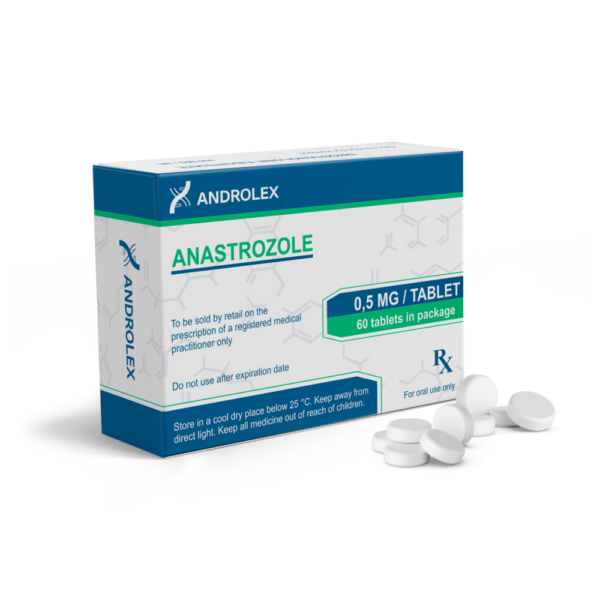 Androlex Anastrozole 0.5 mg/tab
