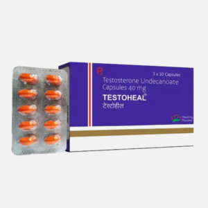 Testoheal 40 mg (Testosterone Undecanoate Capsules)