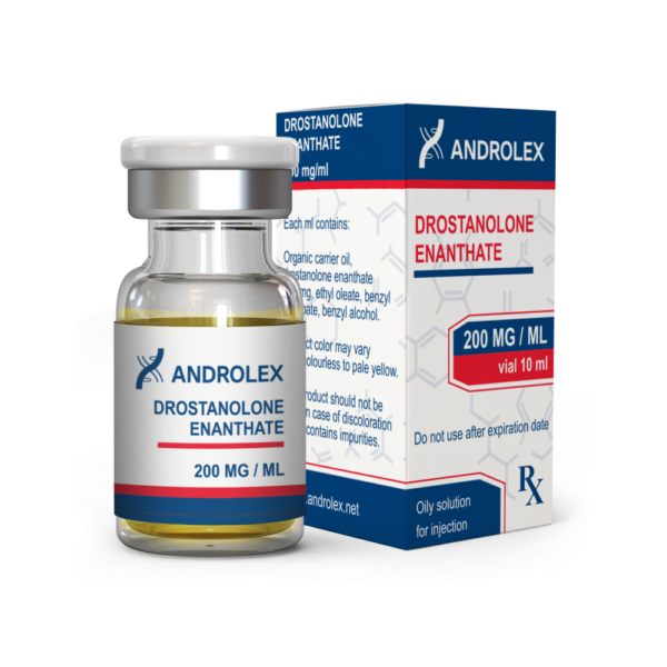 Androlex Drostanolone enanthate 200 mg/ml Vial