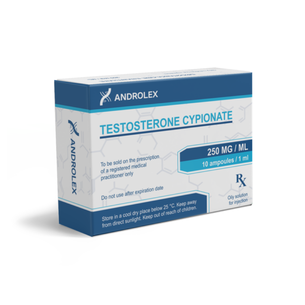 Androlex Testosterone cypionate 250 mg/ml Ampoules